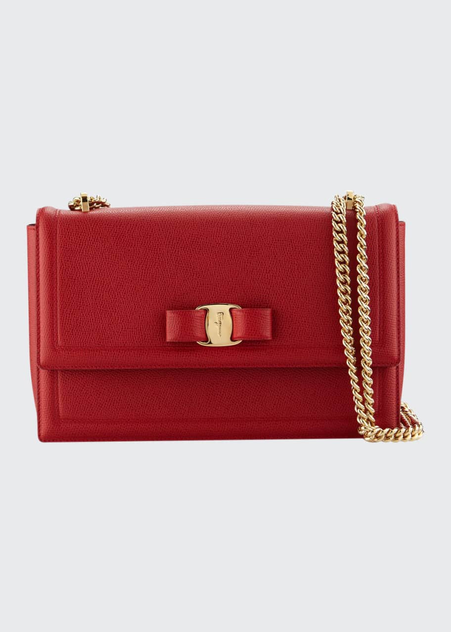 Ferragamo Medium Ginny Shoulder Bag Bergdorf Goodman