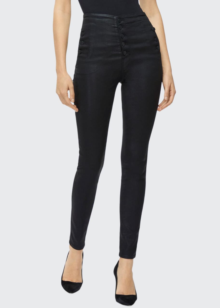 J brand natasha coated jeans discount