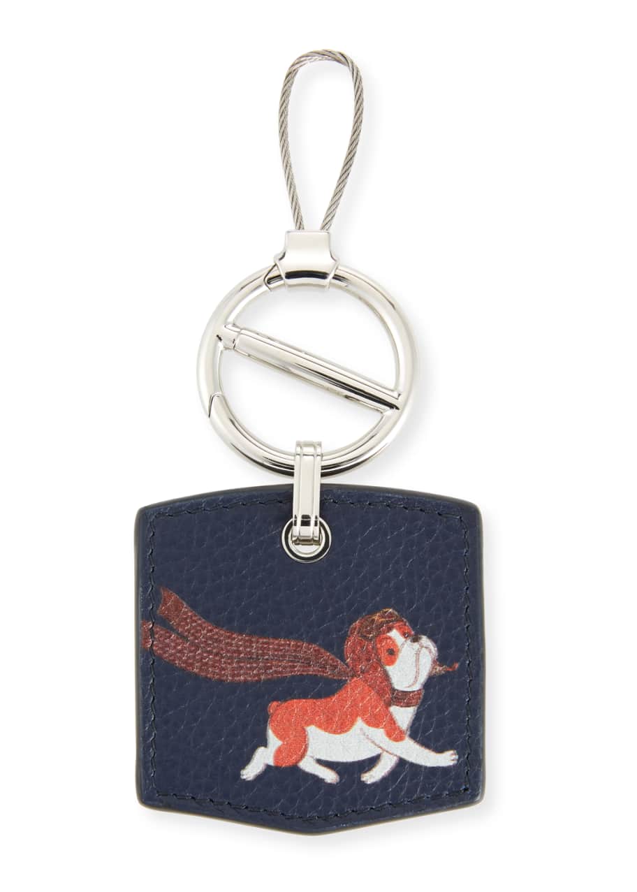 Dunhill top bulldog keychain