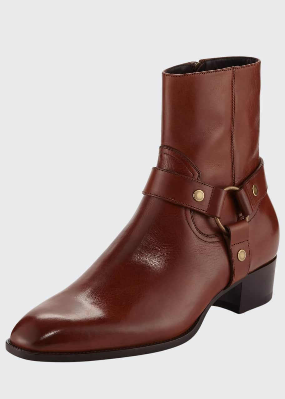 Image 1 of 1: Wyatt Leather Harness Boot