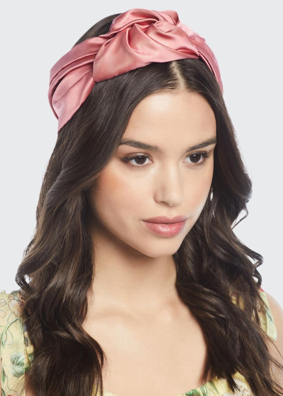 Jennifer Behr headband Voilette Headband -- Cream – Jennifer Behr LLC main image 4