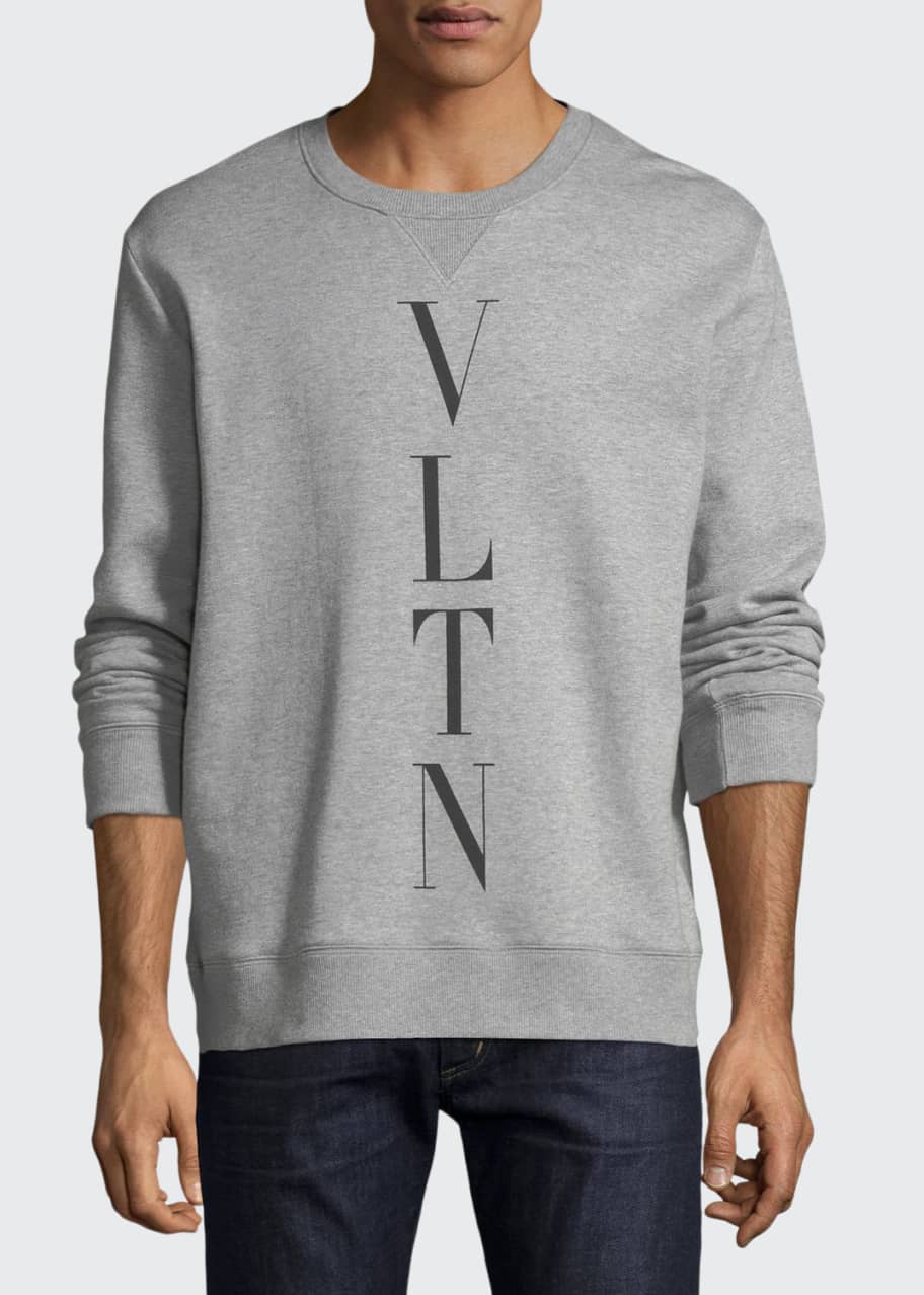 Valentino Garavani VLTN Logo-Stamped Sweatshirt Bergdorf Goodman