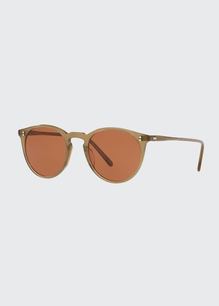 Image 1 of 1: O'Malley Round Acetate Sunglasses
