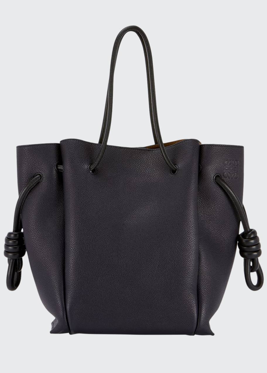 Loewe Flamenco Knot Two-Tone Tote Bag - Bergdorf Goodman