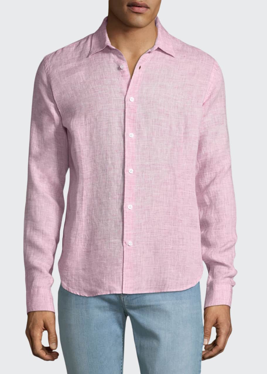Image 1 of 1: Men's Morton Tailored Sport Shirt, Pink
