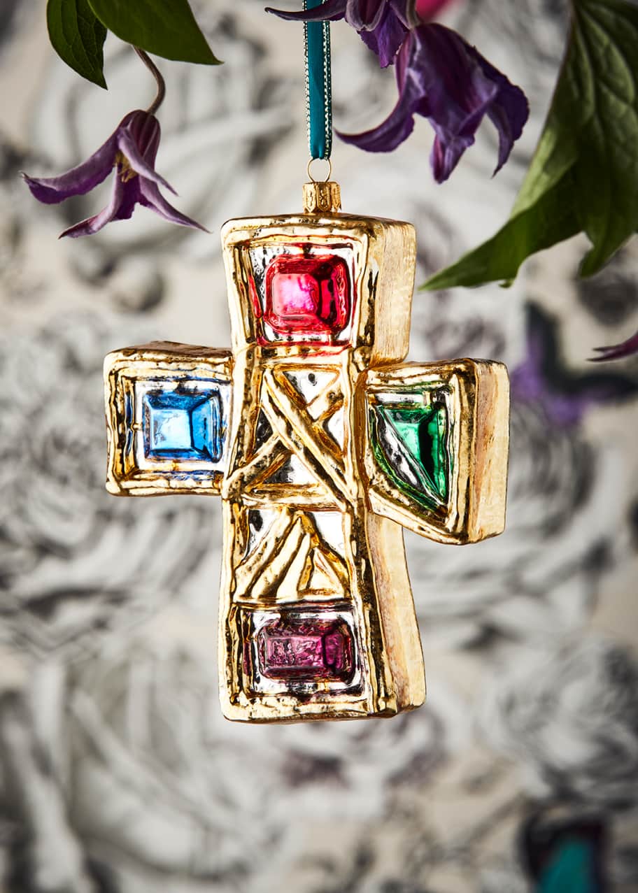 Christian Lacroix Cross Christmas Ornament - Bergdorf Goodman