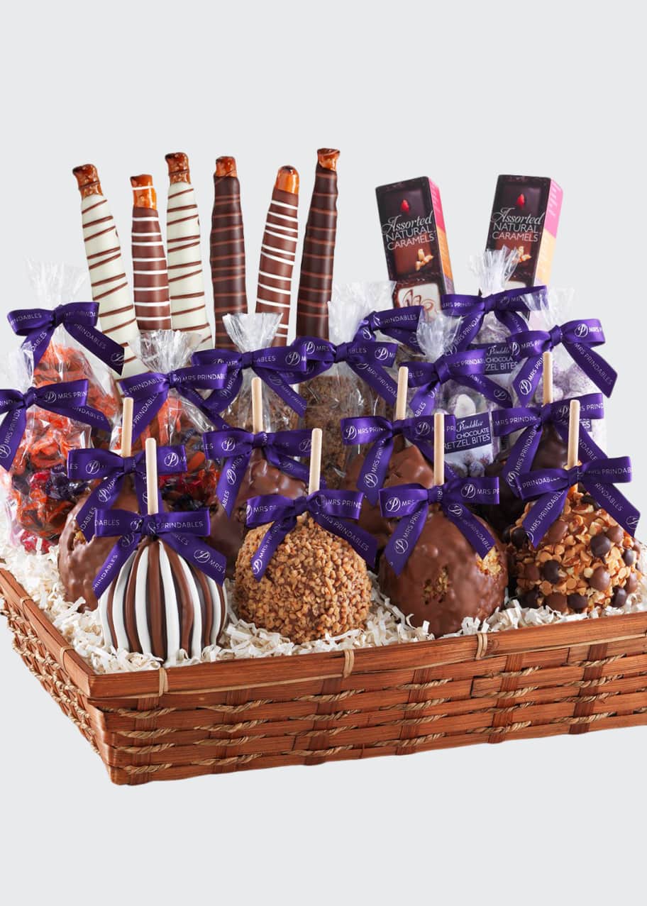 Mrs Prindable's Indulgent Caramel Apple Gift Basket Bergdorf Goodman