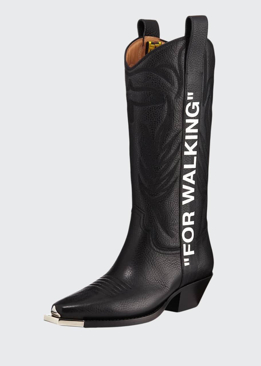 Off white for walking western boots new arrivals