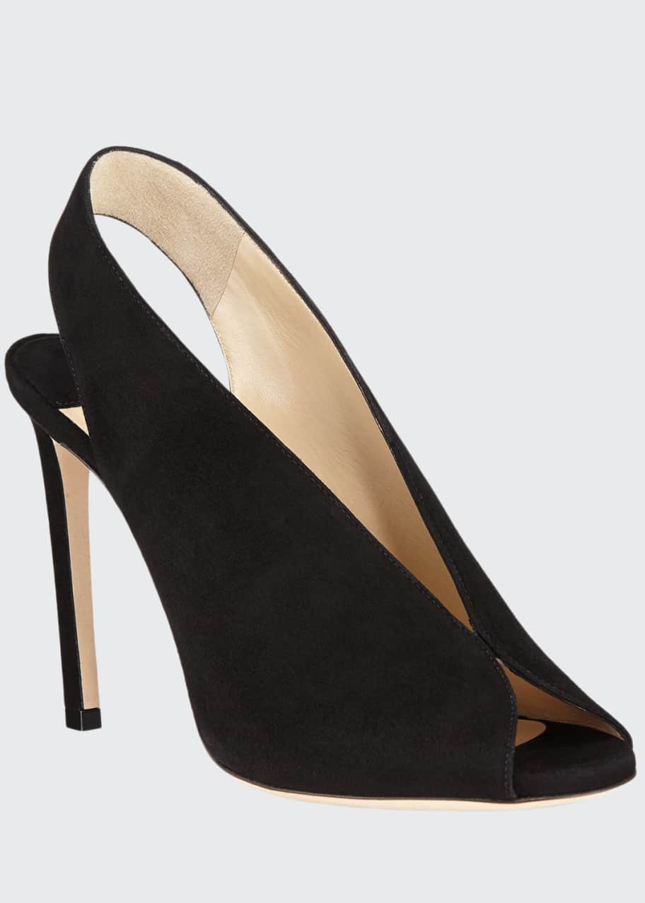 Jimmy Choo Shar Suede Slingback Sandals Bergdorf Goodman