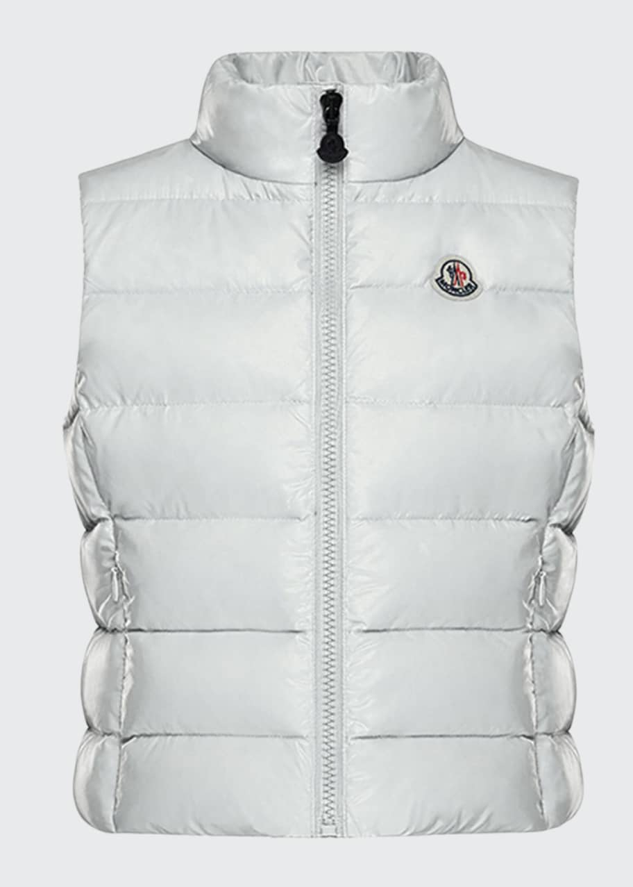 Moncler Ghany Quilted Puffer Vest, Size 8-14 - Bergdorf Goodman