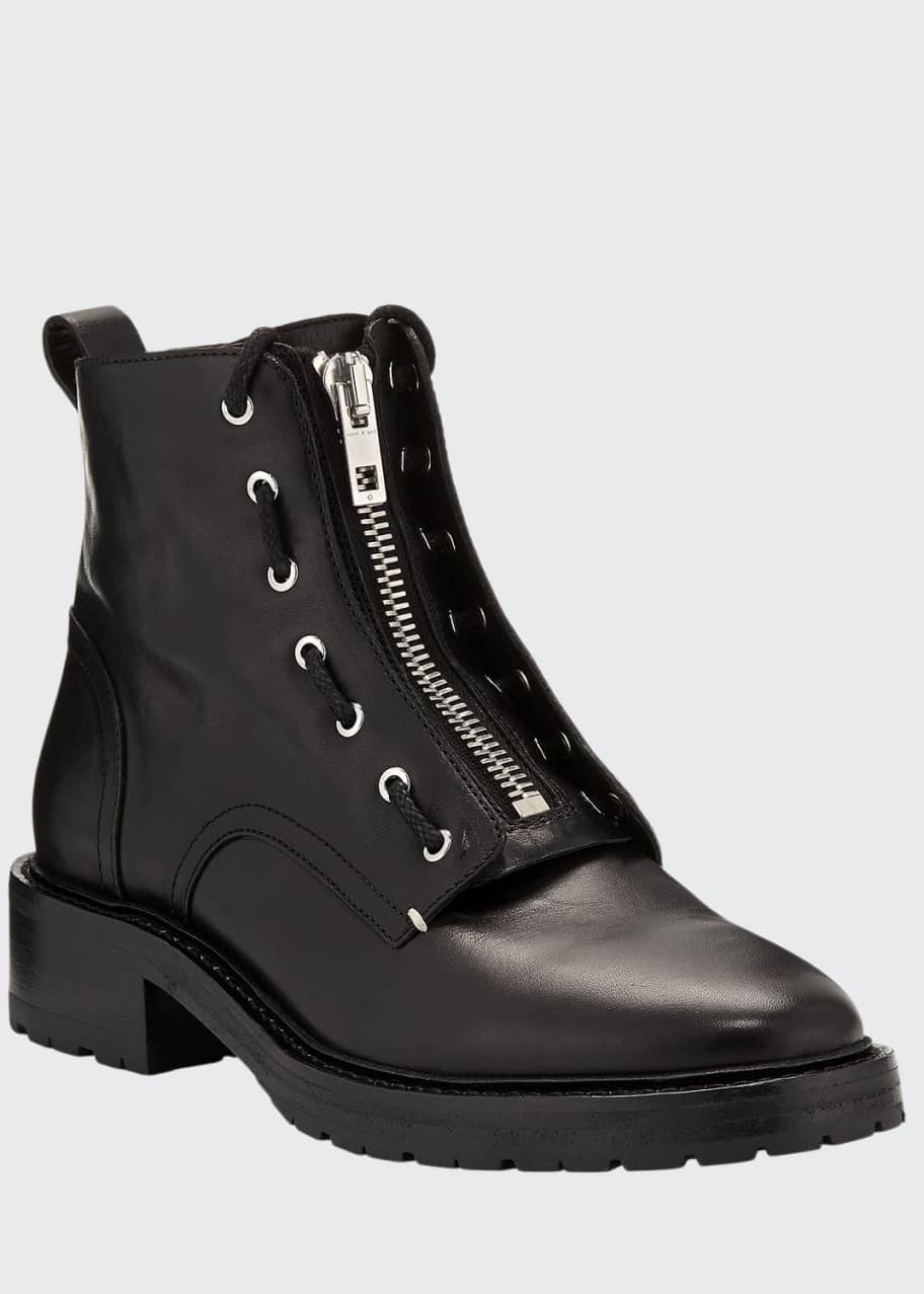 Image 1 of 1: Cannon Leather Combat Boots