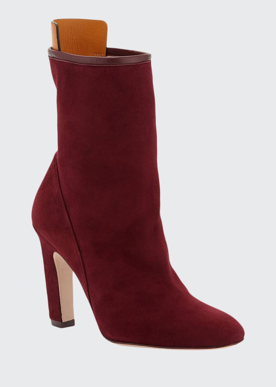 Stuart weitzman brooks suede booties outlet