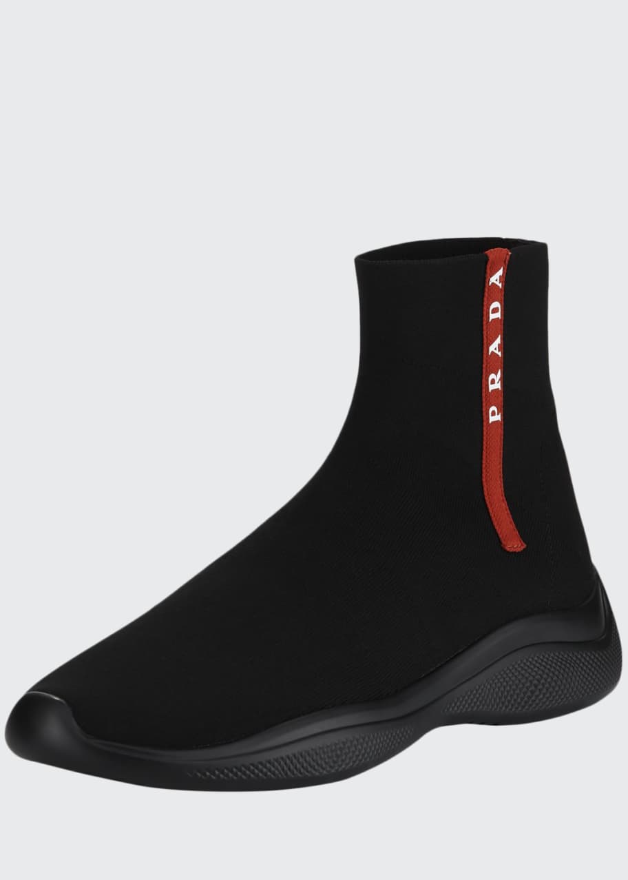 Image 1 of 1: Men's Sock-Boot Sneakers