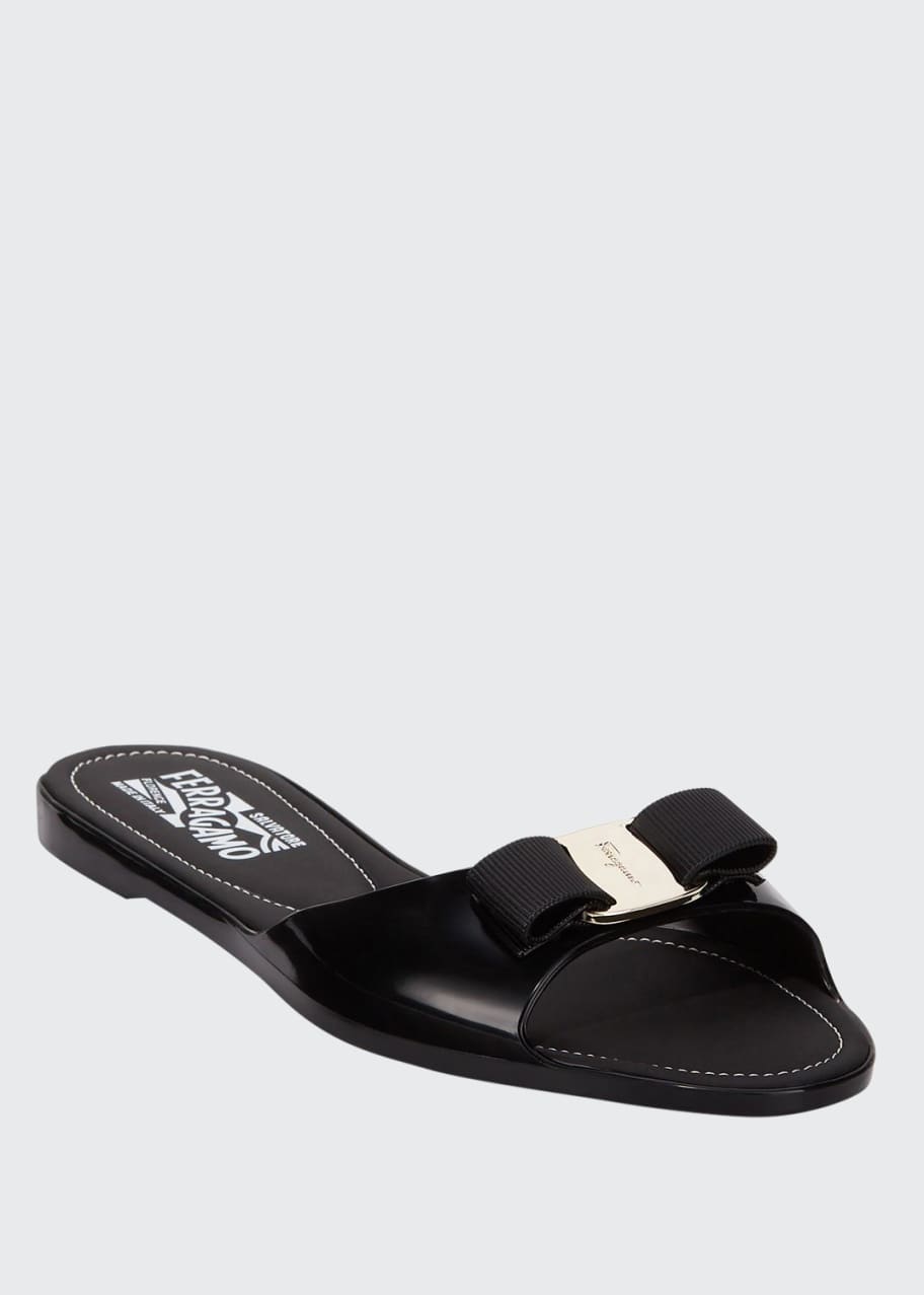 Salvatore ferragamo women's cirella slide sandals best sale