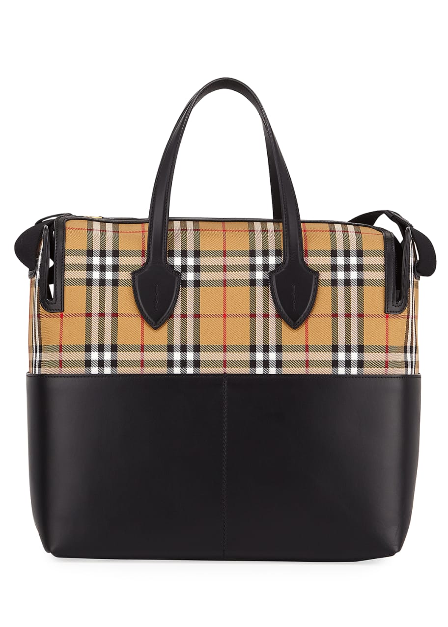 Burberry kingswood diaper bag cheap