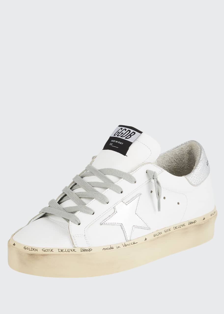 Golden Goose Hi Star Leather Platform Sneakers - Bergdorf Goodman