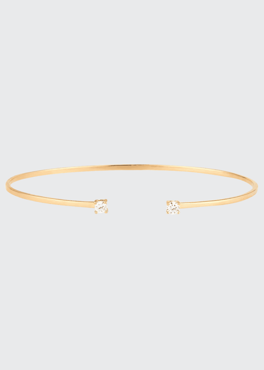 Lana 14k Gold Echo Diamond Cuff Bracelet - Bergdorf Goodman