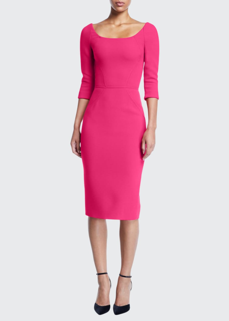 daytime bodycon dress Juno Knitted Long Sleeved Maxi Dress ‍ ️Mermaid Way, White / M main image 0