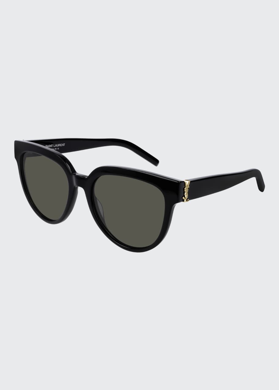 Saint Laurent YSL Acetate Cat-Eye Sunglasses - Bergdorf Goodman