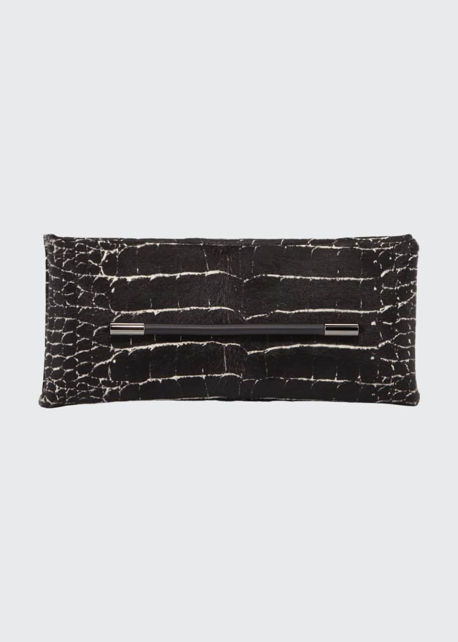 TOM FORD Ava Calf Hair Clutch Bag Bergdorf Goodman