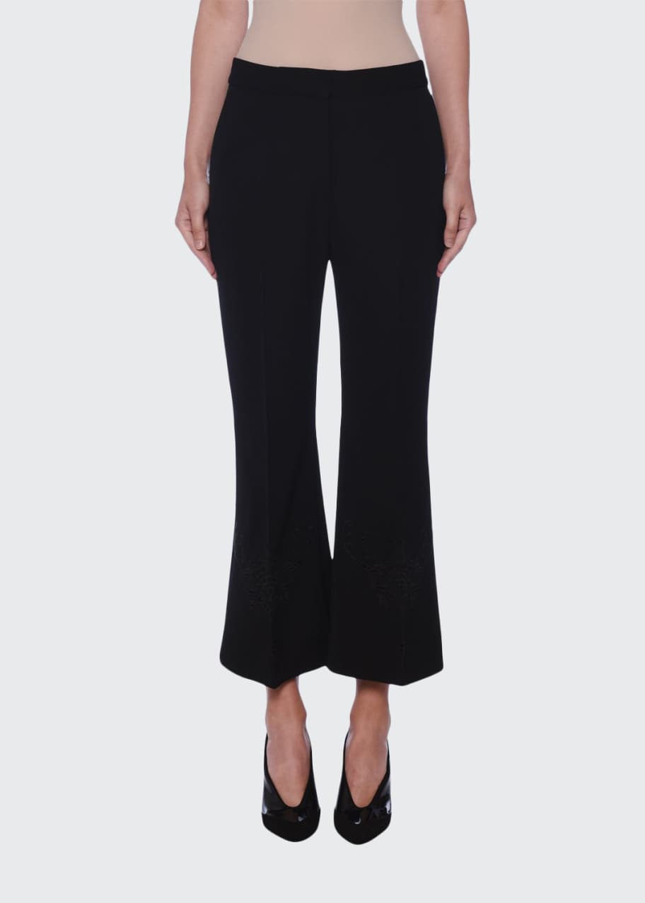 Image 1 of 1: Anglais Flare Crop Trousers