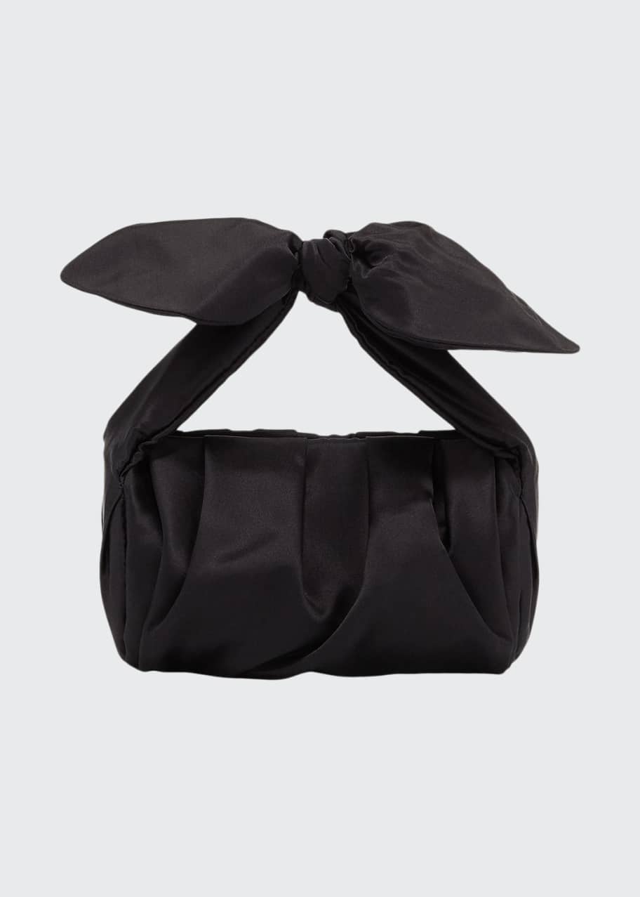 Image 1 of 1: Nane Satin Top Handle Bag