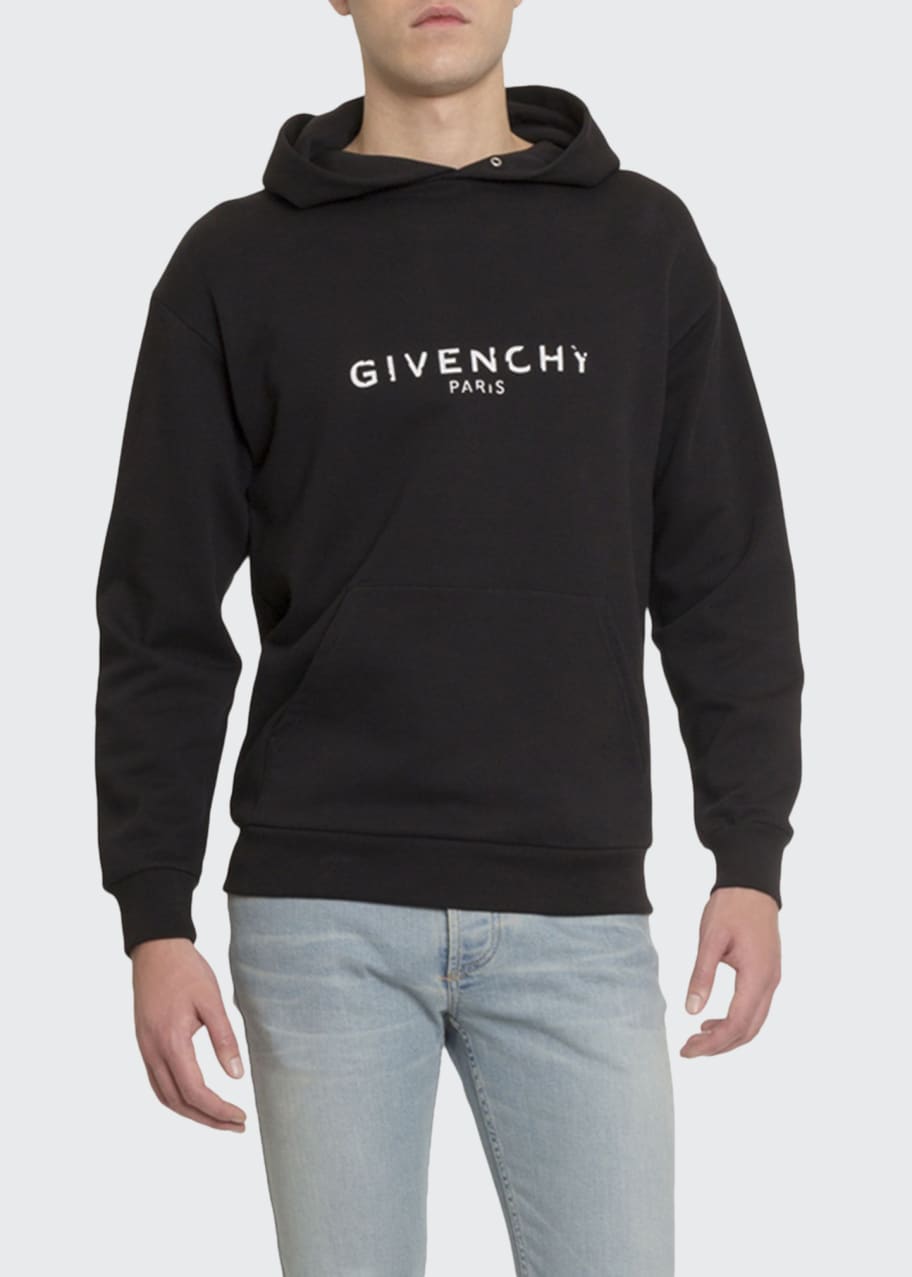 Givenchy distressed logo sweatshirt sale