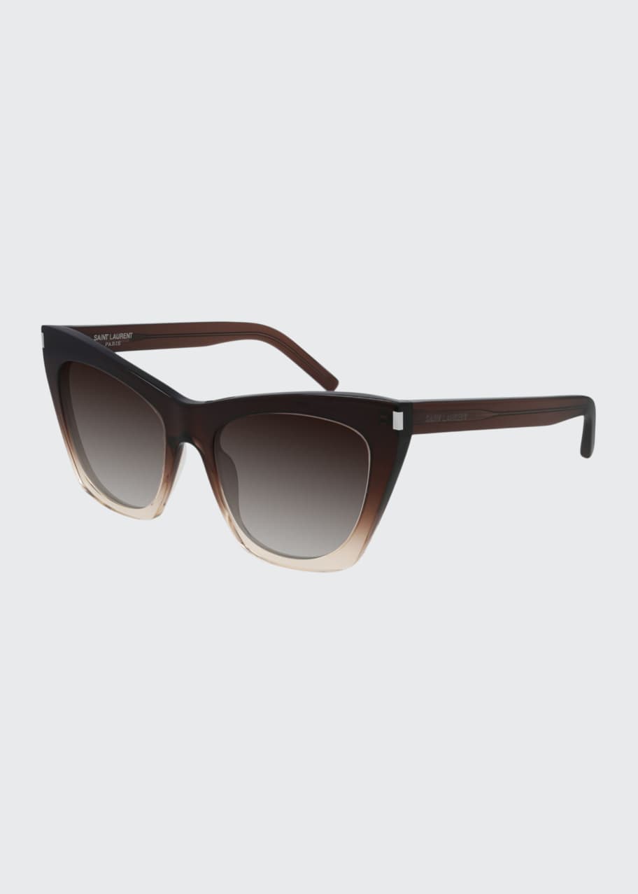 Image 1 of 1: Kate Two-Tone Cat-Eye Sunglasses