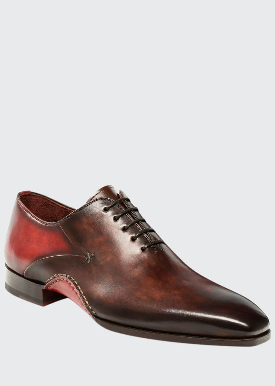 Cantabria Leather Charm: Magnanni Men's Cantabria Leather Shoe