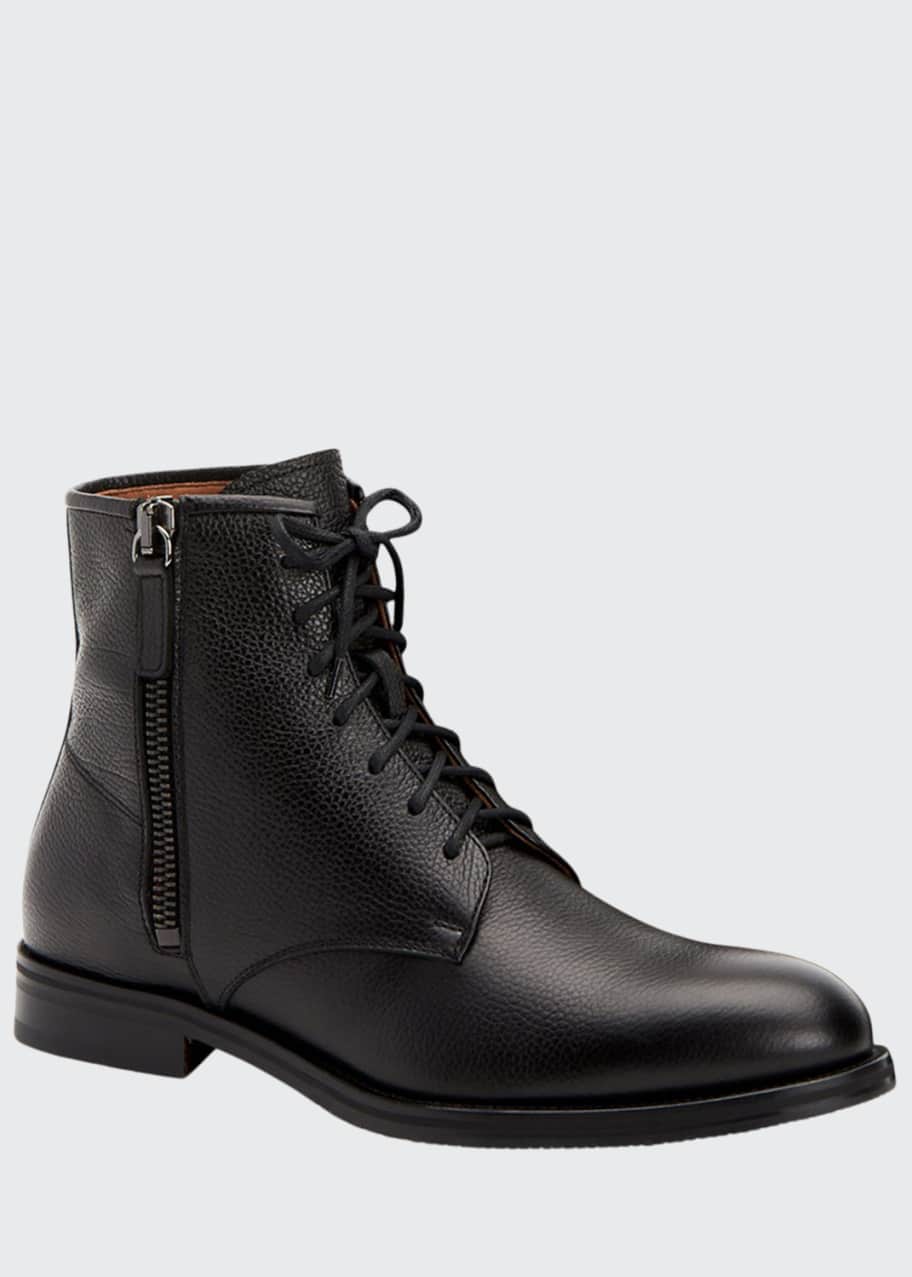 Aquatalia Men s Vladimir Leather Boots Bergdorf Goodman