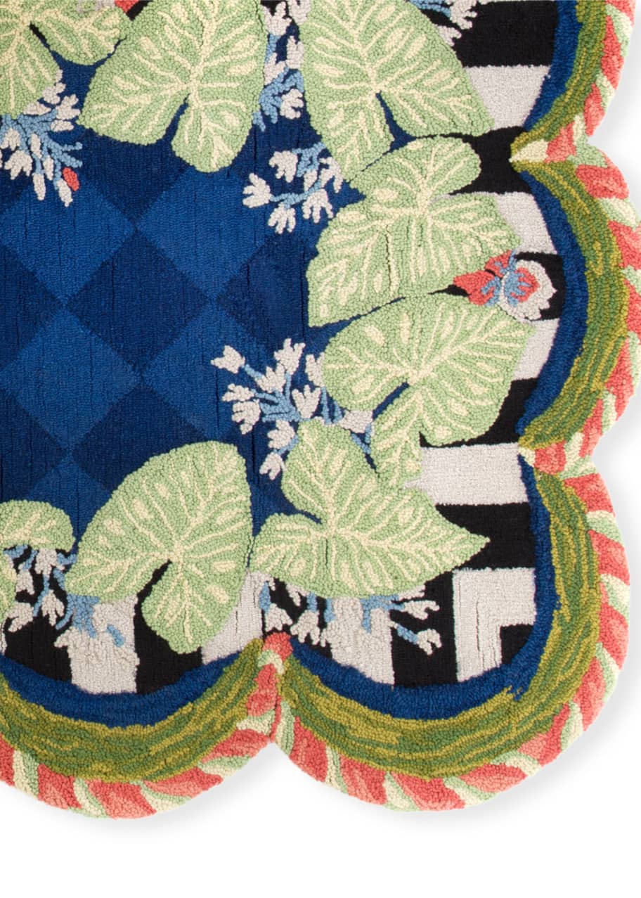 MacKenzieChilds Zanzibar Indoor/Outdoor Rug, 3' x 5' Bergdorf Goodman