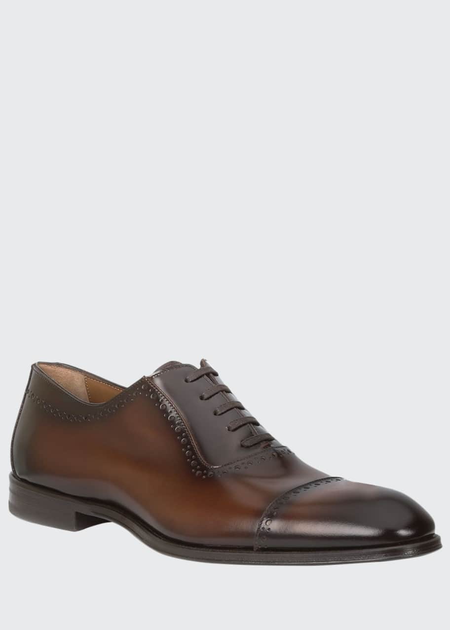 Image 1 of 1: Men's Lucca Cap-Toe Derby Shoes