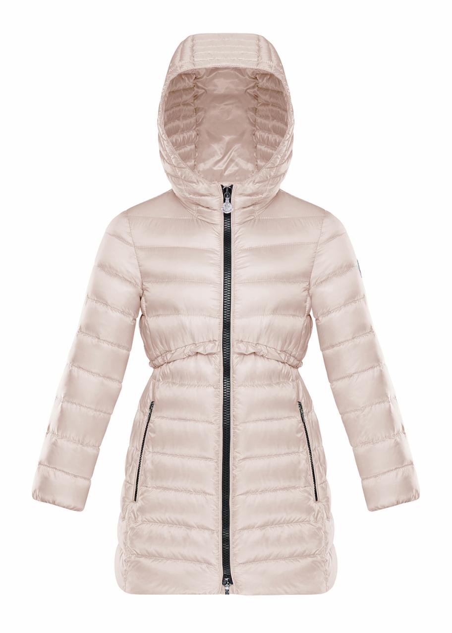 Moncler Quilted Ruffle-Trim Hooded Jacket, Size 8-14 - Bergdorf Goodman