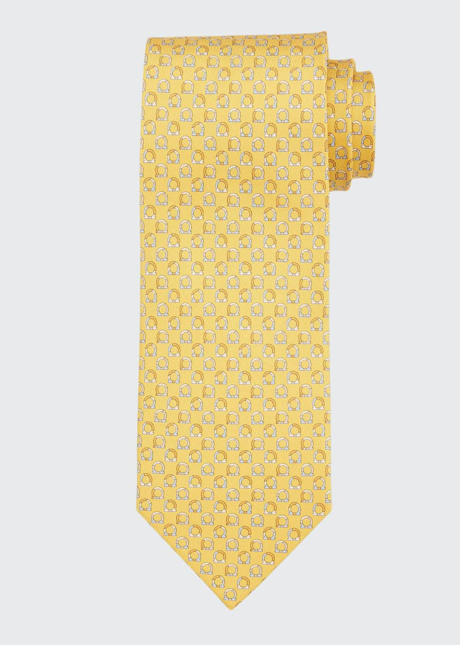 Damask Silk Tie - Gammarelli