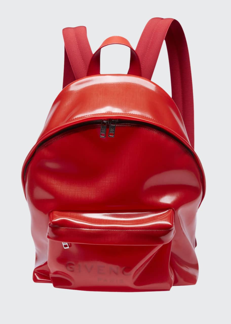 Image 1 of 1: Men's Transparent Plastic Backpack