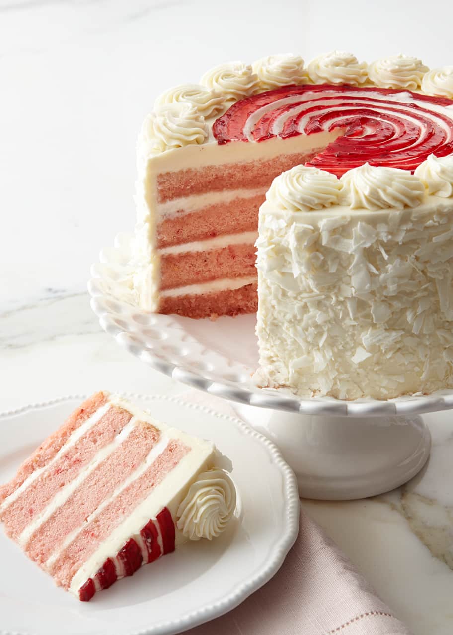 Frosted Art Bakery Strawberry Cake Bergdorf Goodman