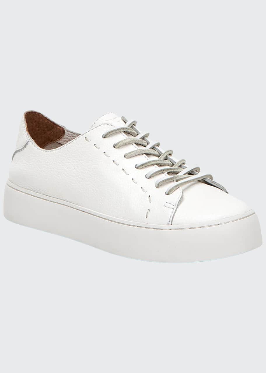 Image 1 of 1: Lena Low-Top Lace-Up Sneakers