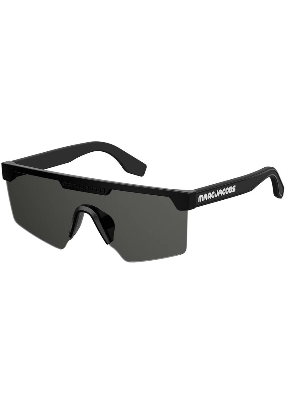 Marc Jacobs Semi-Rimless Shield Sunglasses - Bergdorf Goodman display picture 3