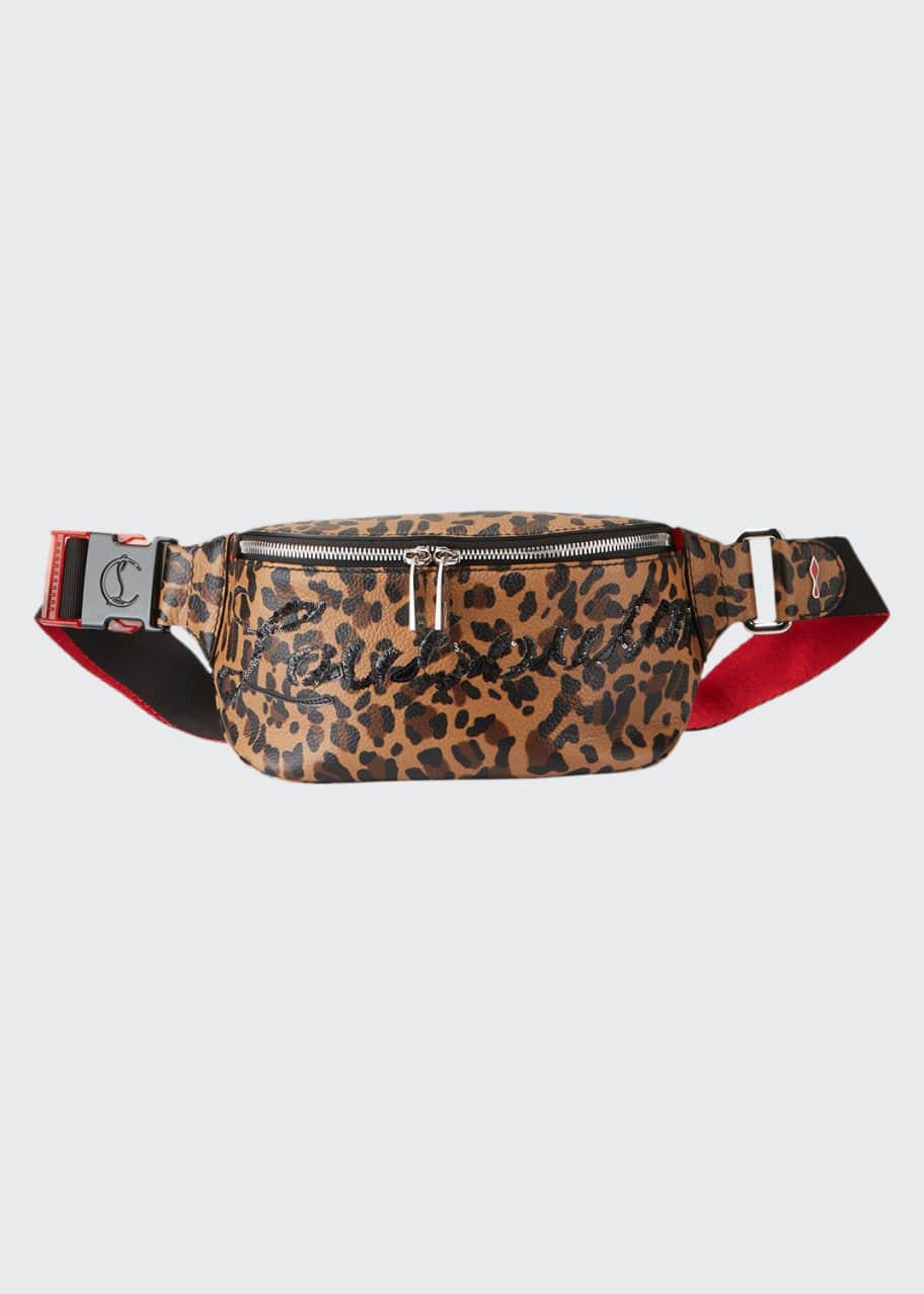 Image 1 of 1: Marie Jane Leopard Belt Bag