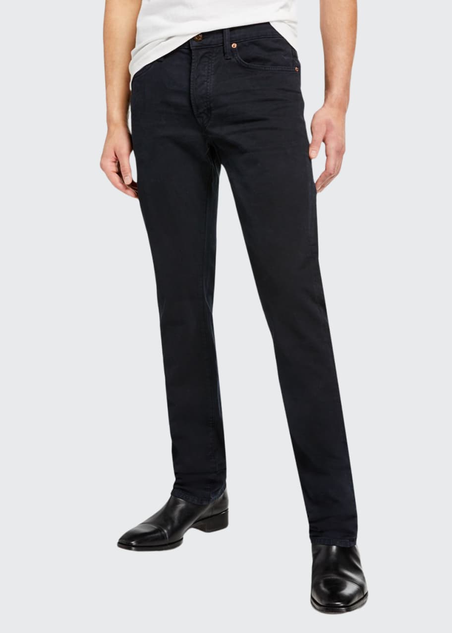 TOM FORD Men's DarkWash StraightLeg Jeans Bergdorf Goodman