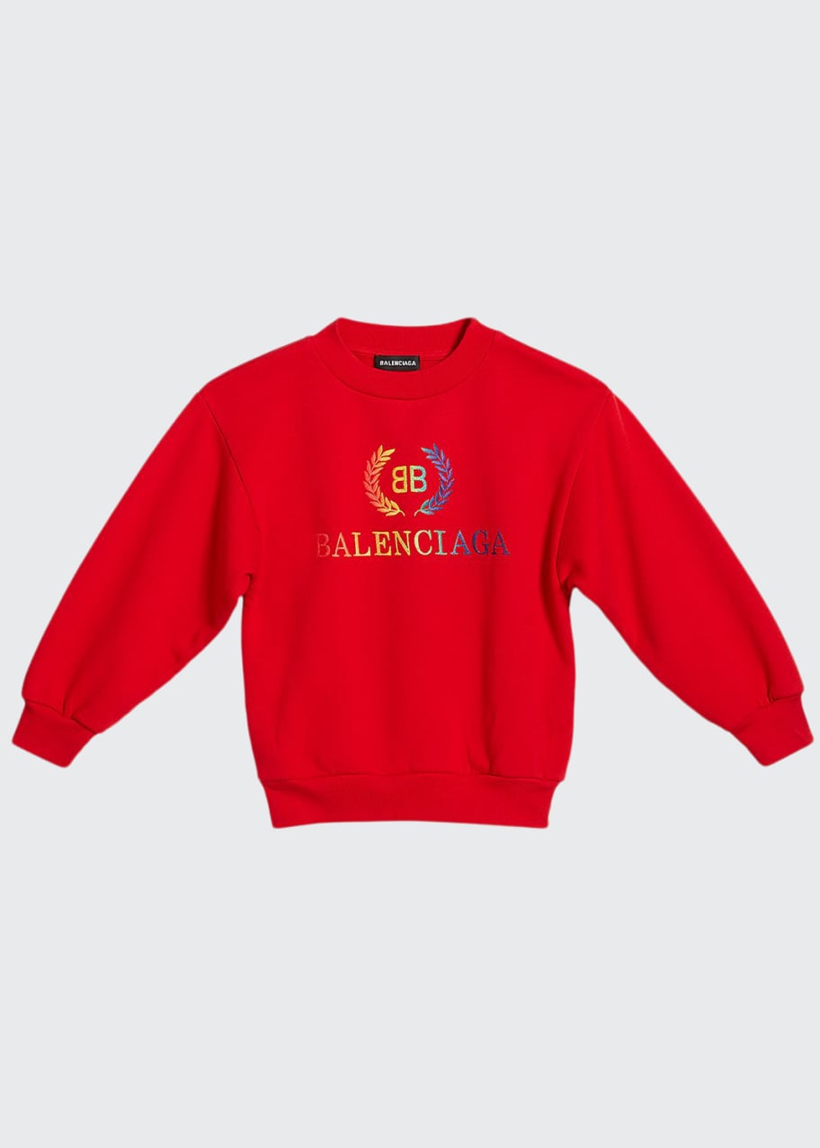 Balenciaga rainbow sweater outlet