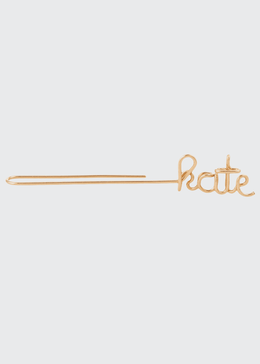 Image 1 of 1: Personalized Single Wire Ear Cuff, 5 Letters