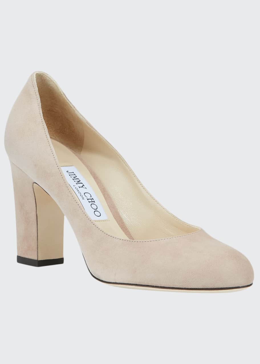 Jimmy Choo Billie Sue Suede Pumps Bergdorf Goodman