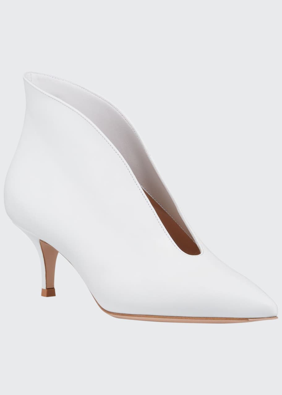 V neck booties store