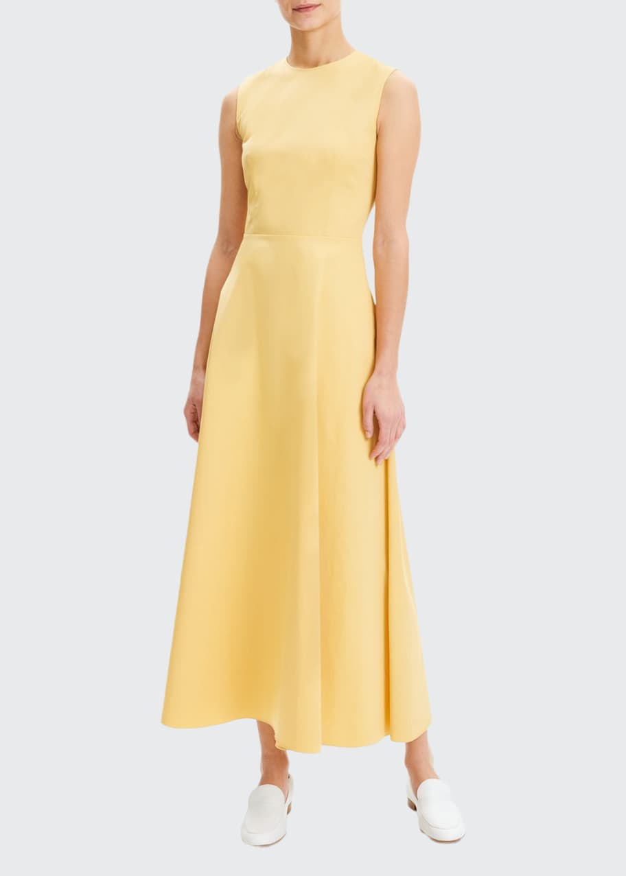 Theory Long Fit-and-Flare Dress - Bergdorf Goodman