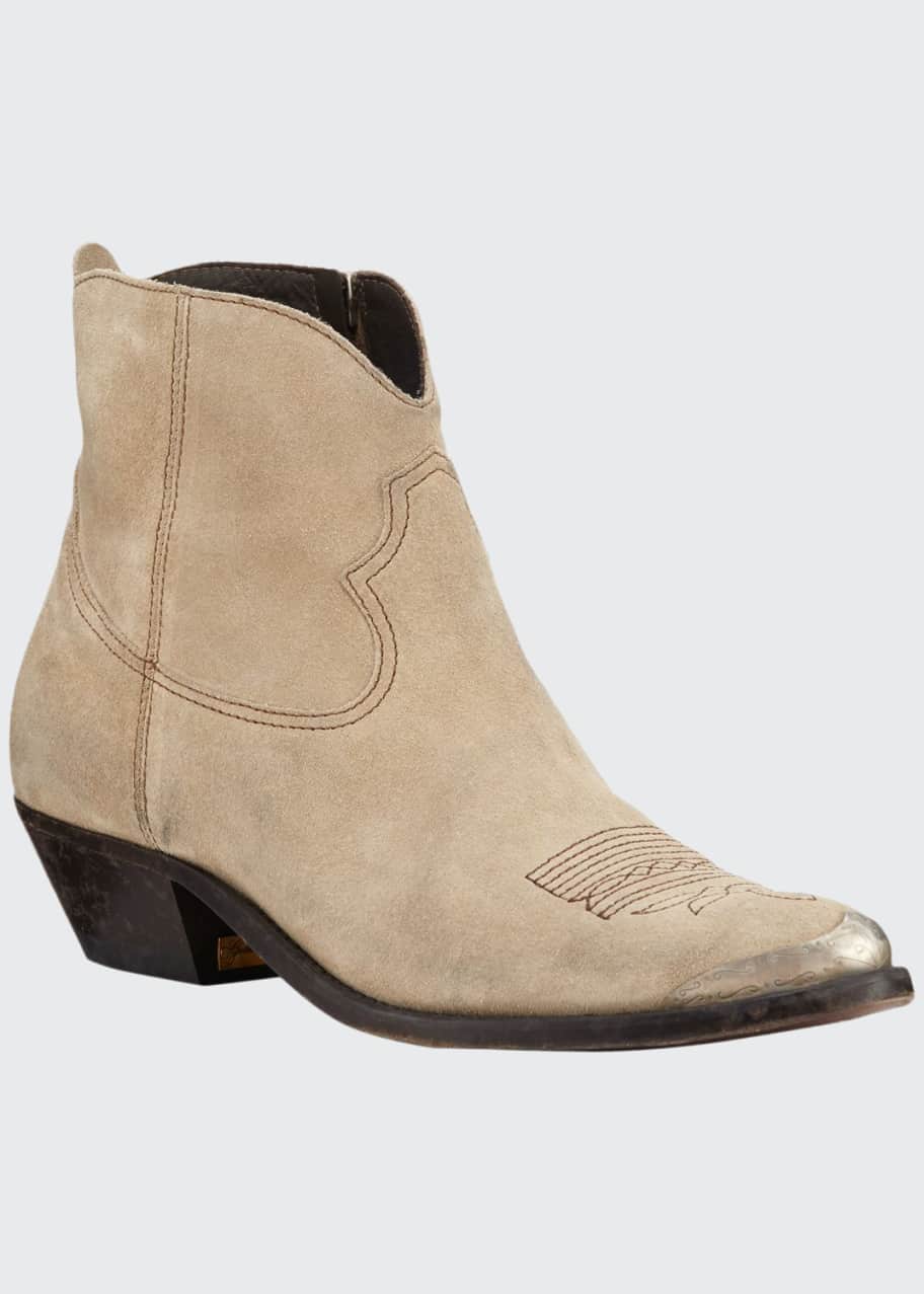 Image 1 of 1: Young Suede Western Boots