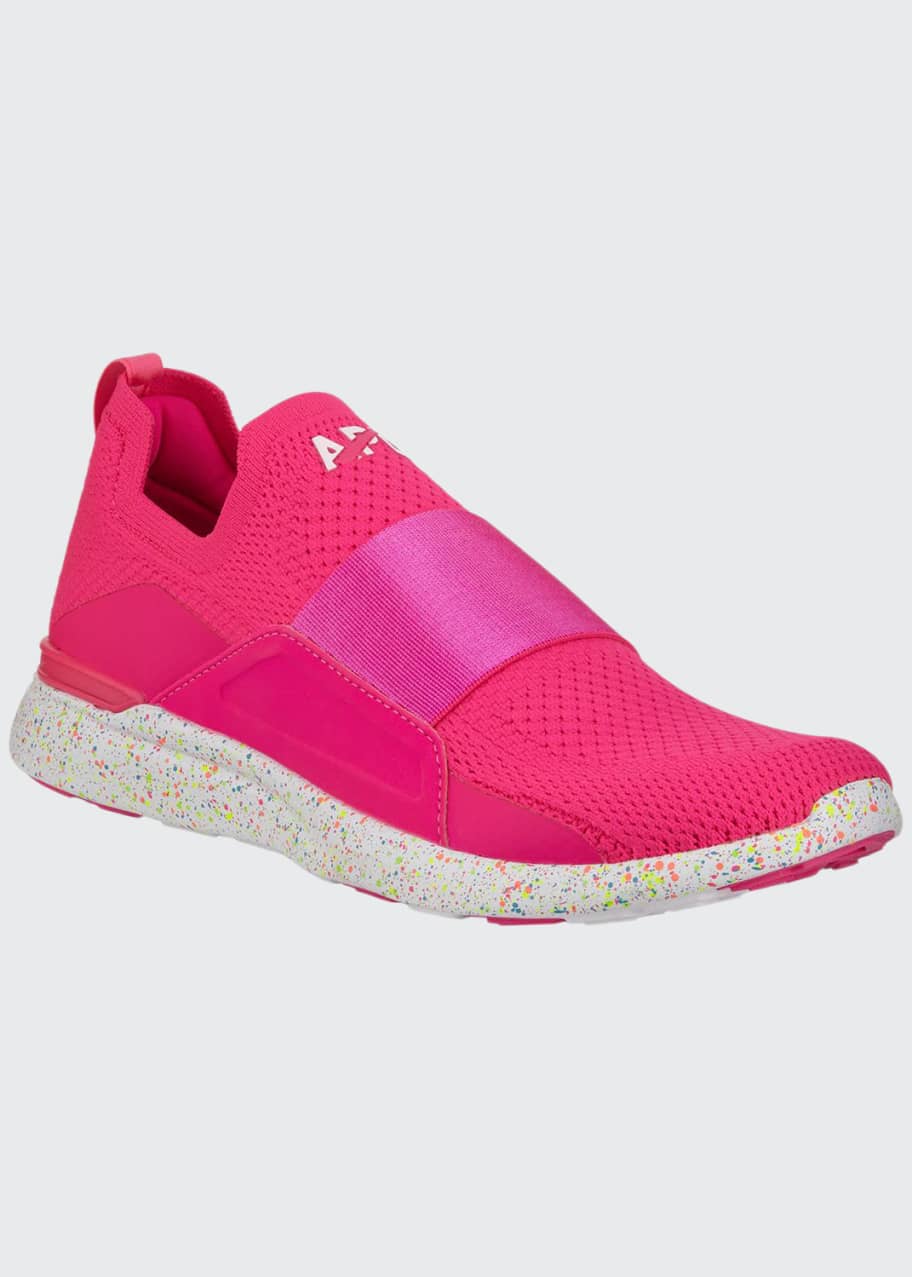 Image 1 of 1: Techloom Bliss Knit Slip-On Running Sneakers