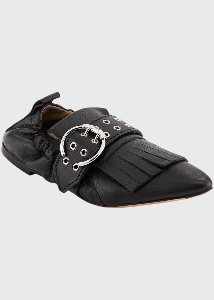 Image 1 of 1: Roy Belted Ballet Flats