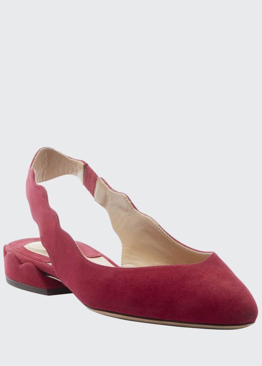 Chloe Laurena Slingback Ballet Flats Bergdorf Goodman