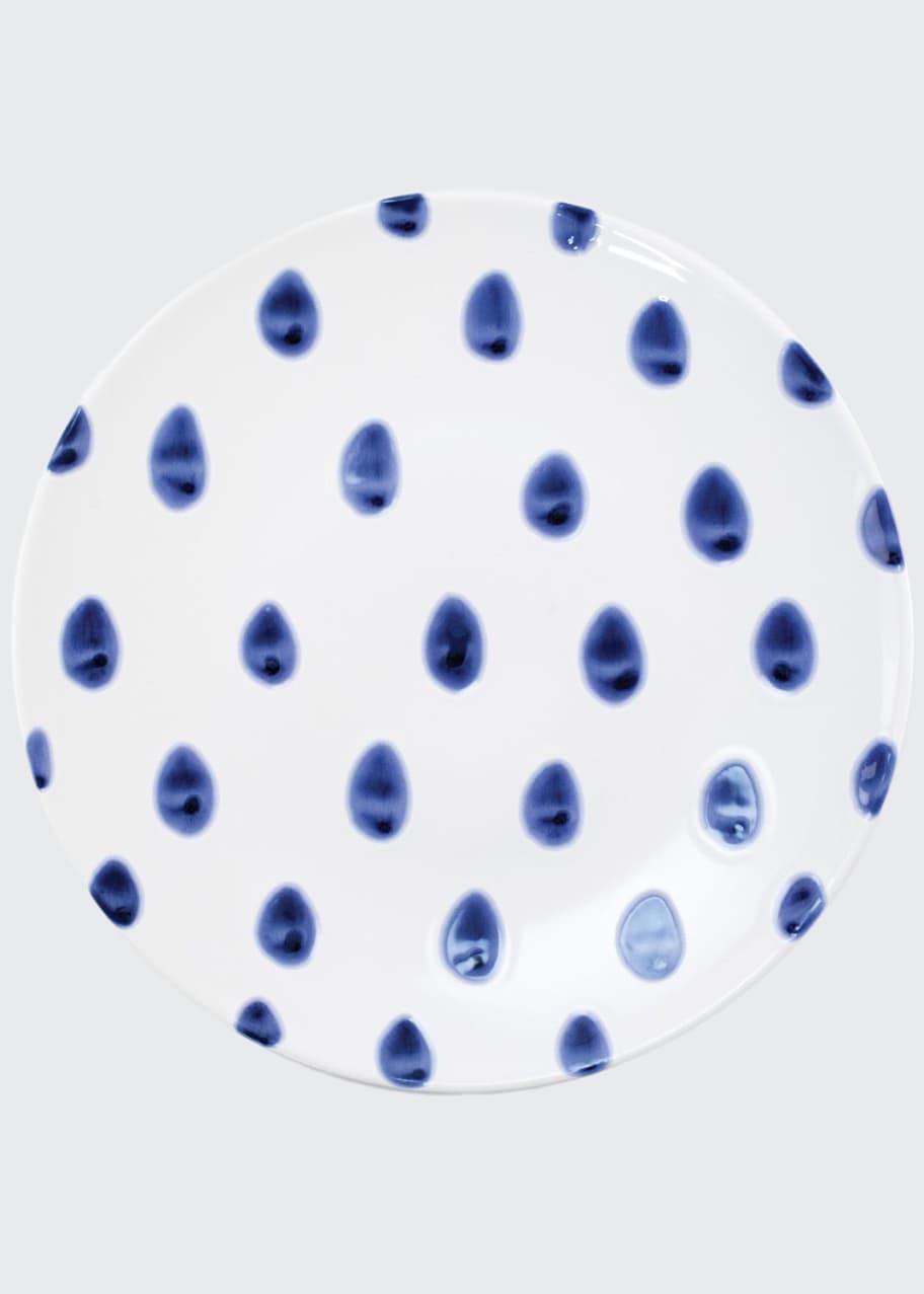Image 1 of 1: Santorini Dot Dinner Plate